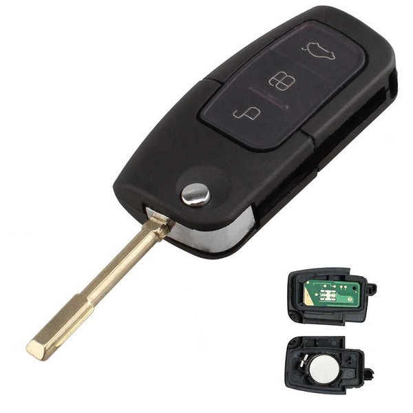 3 Button 433MHz ID83 Chip Replace Remote Fob Key For Ford Focus Mondeo Fiesta UK