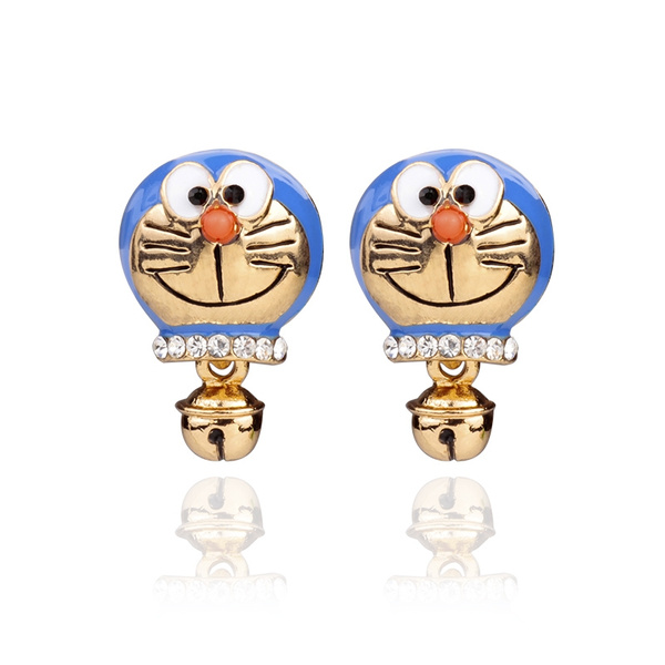 Doraemon earrings clearance