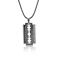 Razor Blade Necklace Wish