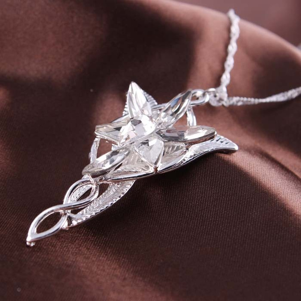 White The Lord Of Rings Arwen Evenstar Silver Crystal Personality ...