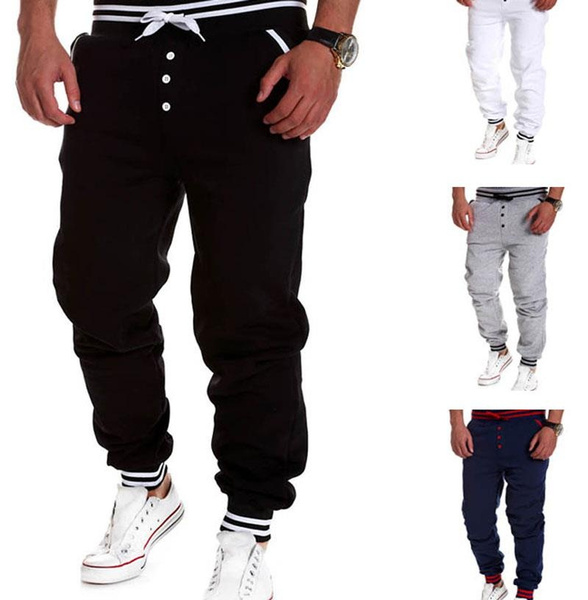 Mens Fashion New Simplicity Leisure Sports Pants 4 Colors 4 Sizes K ...
