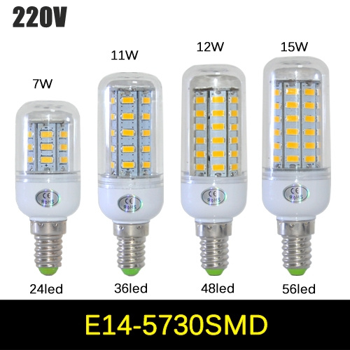 capaciteit Onbevredigend Dezelfde 1Pcs E14 LED lamp 7W 11W 12W 15W Ultra Bright LED Corn Bulb light(Buy 4 Get  1 Free） | Wish