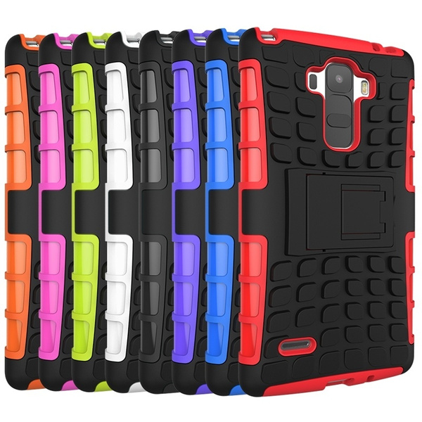 Shockproof Armor Hybrid Hard Kickstand Case Cover For G Stylo G4 Stylus