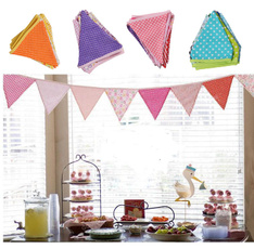Baby Children Birthday Party Pennant Flag Banner Bunting Decoration  Window Display