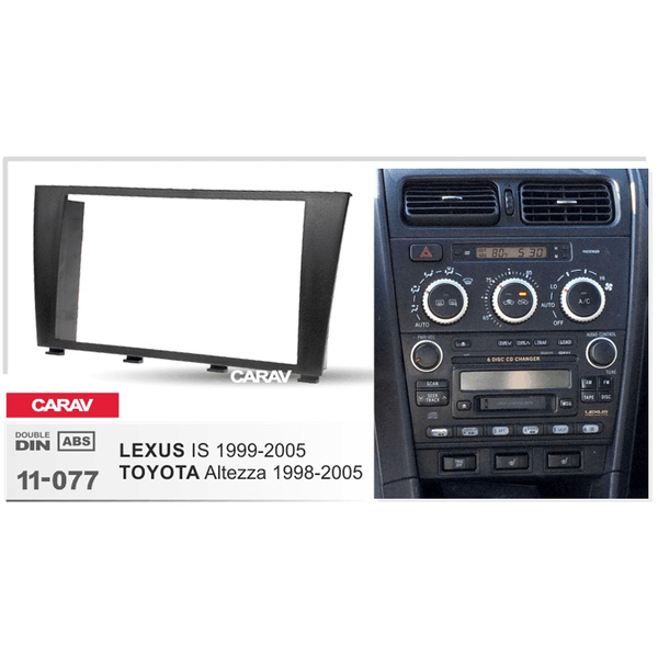 Double Din Fascia For LEXUS IS 1999 