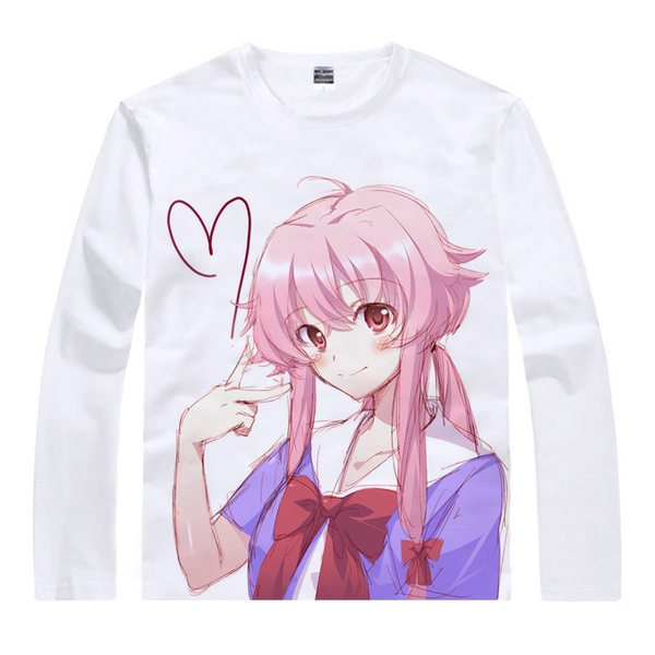 Compre Kawaii Yuno Gasai Mirai Nikki Futuro Diário Moletom Combinando  Moletom Streetwear Maniac Park barato — frete grátis, avaliações reais com  fotos — Joom