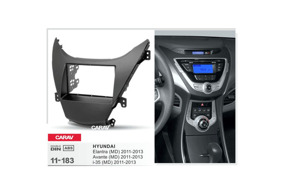 Hyundai elantra double din dash deals kit