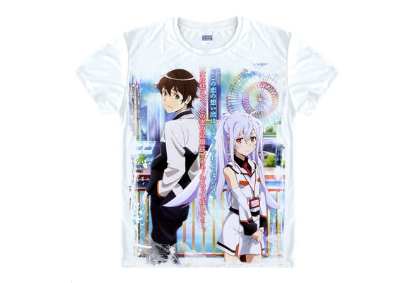 PLASTIC MEMORIES Error Isla Tsukasa Mizugaki Style 8 New Summer Animal  Shirt 3D Printed Woman Many Characters Anime Long Sleeve T-shirt Women Tops  Tees Camisetas