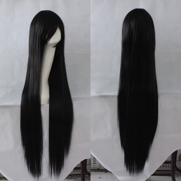 black wig 100cm