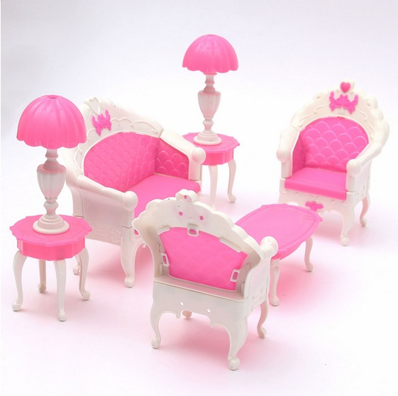 barbie living room playset