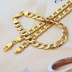 cubanchainnecklace, yellow gold, 18k gold, Jewelry