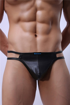 sexy men's underwear, Strings, Thong, leather