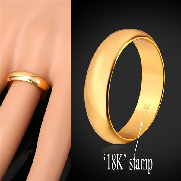 Gold Rings With