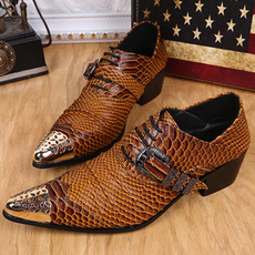 brown, Fashion, dress shoes, genuine leather