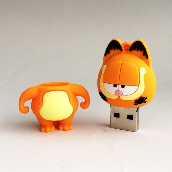Tage af Ithaca Rædsel Garfield cat usb flash drive funny pen drive cartoon usb | Wish