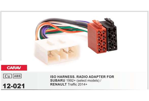 subaru radio harness adapter