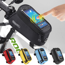 CICLO CELLULARE CELLULARE CUSTODIA BORSA POUCH BICI TELAIO TELAIO SUPPORTO TELEFONO Touch