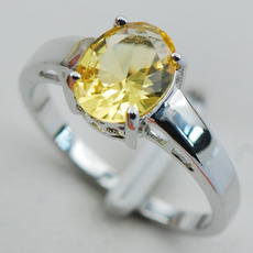 Sterling, Fashion, 925 sterling silver, citrinering