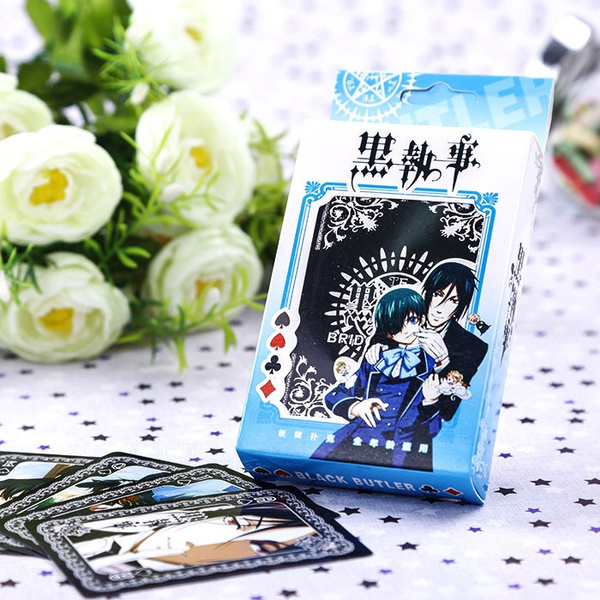 Anime Black Butler Kuroshitsuji Playing Card Deck Poker Toy New 