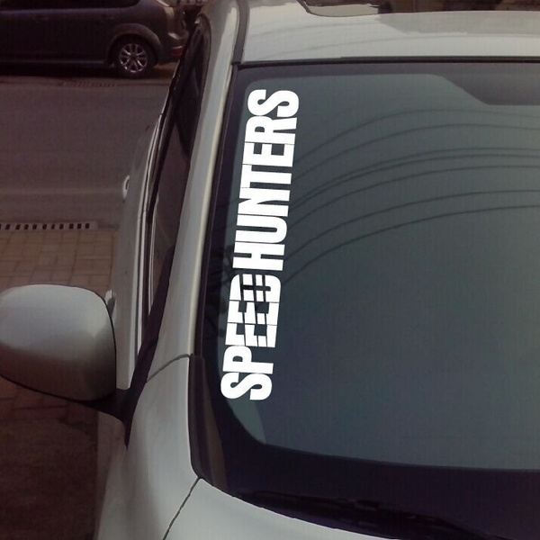 SPEEDHUNTERS High Quality car stickers and decals Funny Vinyl Stickers