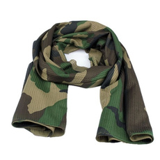 Outdoor jungle Military Scarf Lightweight Camouflage Scarf Olive Green Tactics muffler [FH]