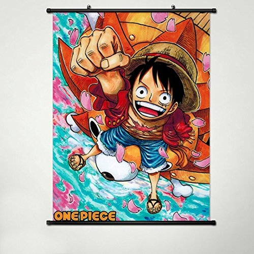 Wall Scroll Poster Fabric Painting For Anime One Piece Monkey D Luffy 410 L Wish
