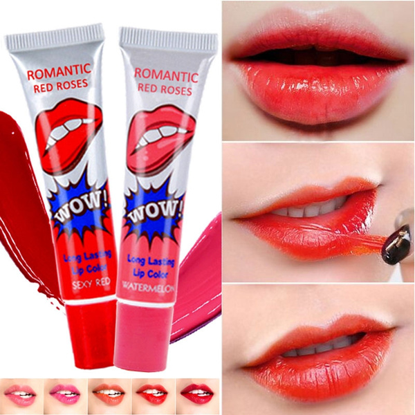 Buy Digital Shoppy Romantic Bear Lip Tattoo Matte Liquid Lipstick Long  Lasting Waterproof Wow Lip Gloss With PILATEN Lip Mask/Plumper (6 COLORS)  Online at Low Prices in India - Amazon.in