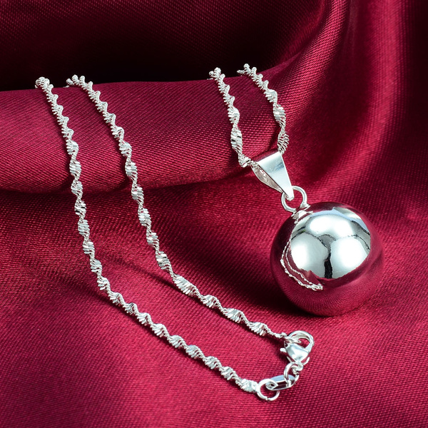 Fashion 1pcs 925 Sterling Silver Big 