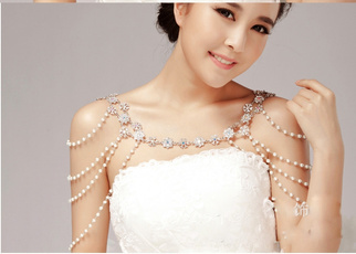 wedding dress, twopiecejewelryset, Jewelry, Chain