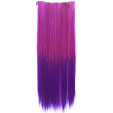 wig, Dark, colorwig, clip in hair extensions