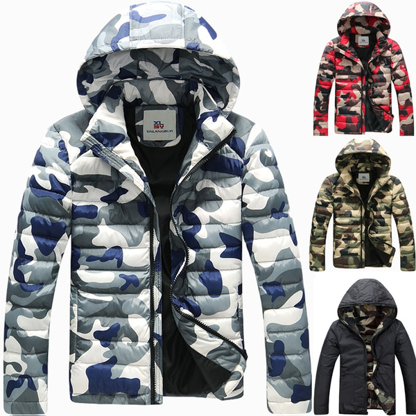 Winter Jacket- Detachable Hood- Full Sleeves-Cold Forest Camo – WildRoar.in