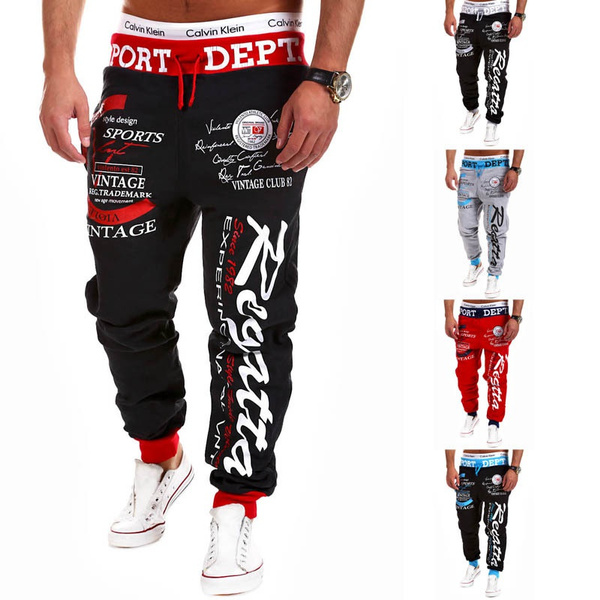 Jackson 2015 leisure trousers Fashion Pants character printing design ...