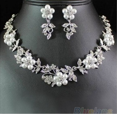Bridal Jewelry, Floral, Jewelry, pearls