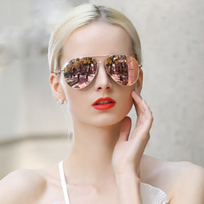 Vintage, luxurybigframesunglassesformenandwomen, Fashion, sunglassesofcolorfilm