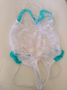 LADIES SEXY LACE LINGERIE BABYDOLL SLEEPWEAR NIGHTWEAR UNDERWEAR + G STRING