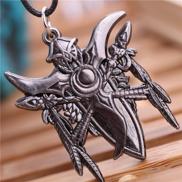 Fashion jewelry night elf world of Warcraft Logo Necklace Wish