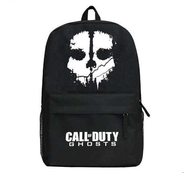 New Call of Duty Ghosts Backpack Ghost Sign School Bag Multiple Type02 