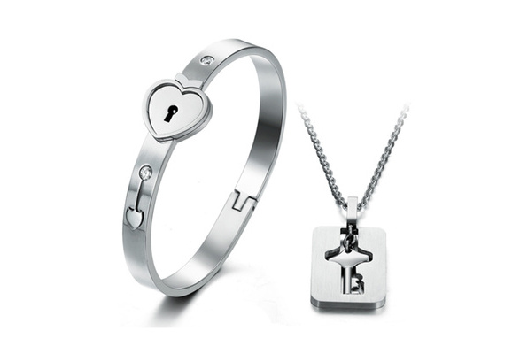 locking bracelet with key