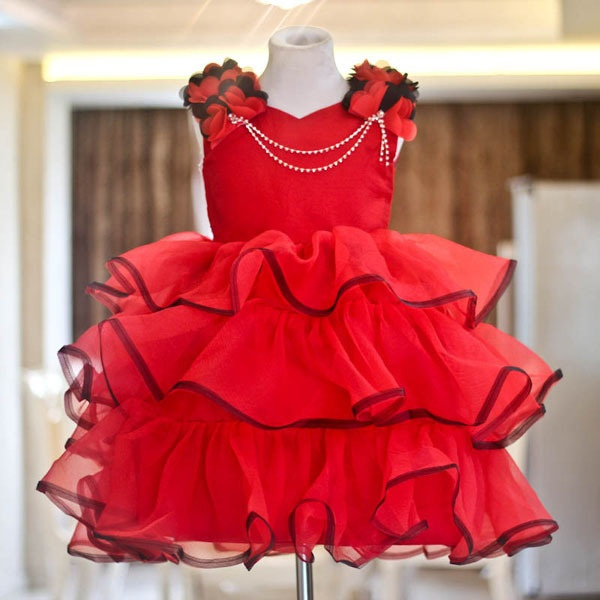 Wedding Dresses For Girls Red : Flower Girl Dresses Every Color ...