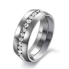 Couple Rings, Steel, czring, wedding ring