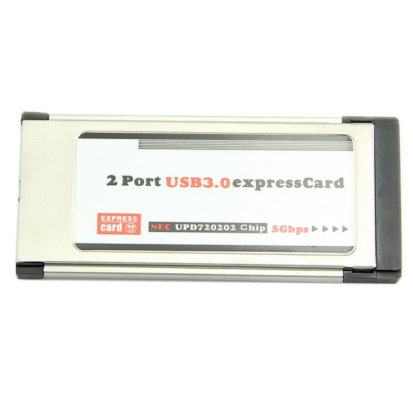 2 Port Usb 3 0 Express Card Expresscard 34mm 54mm Hidden Adapter For Laptop Wish