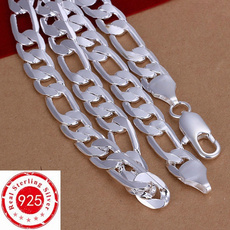 Sterling, Chain Necklace, Fashion, 925 sterling silver