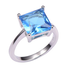 Blues, Sterling, bluetopazring, 925 sterling silver