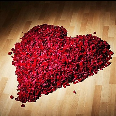 rose petals long table, Wedding or Party Decorations