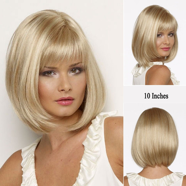 blonde bob wig fancy dress