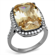 Steel, Engagement, Jewelry, Stainless Steel