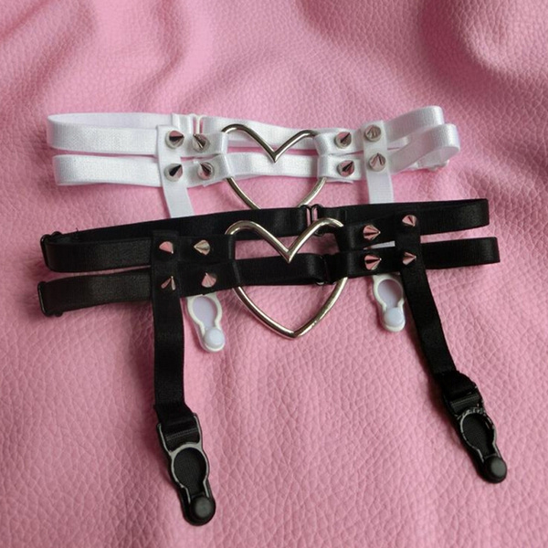 Punk Goth Handmade Elastic Adjustable 