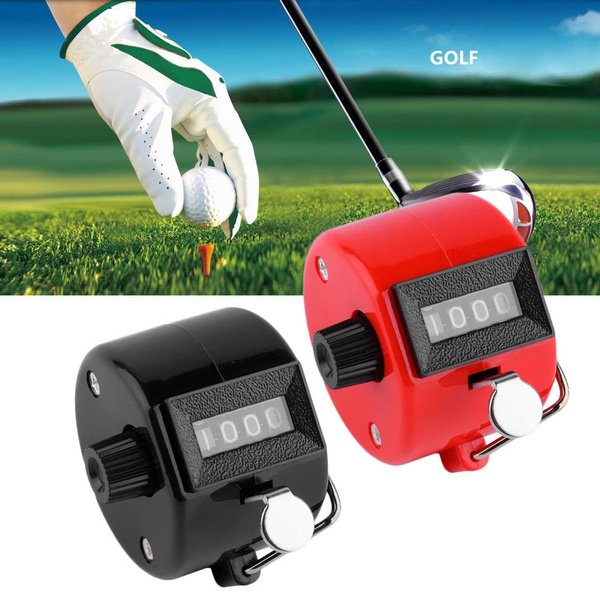 Portable Manual Hand Held Golf Digital Counter 4 Digit Number Golf ...