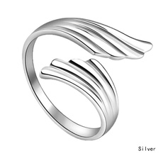 Sterling, adjustablering, Fashion, Jewelry