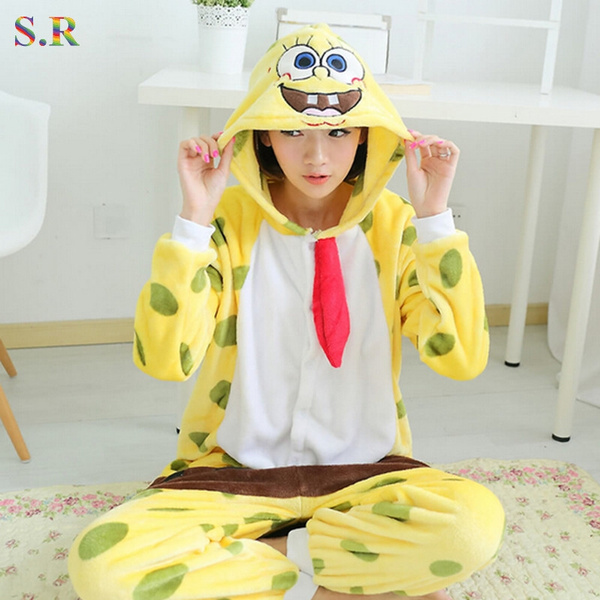 spongebob squarepants onesie for adults